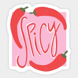 Hot & Spicy Sticker